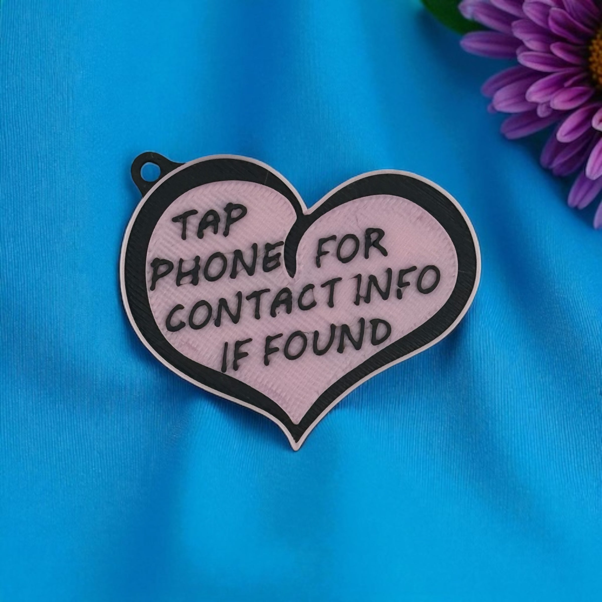 Backpack lost and found tag