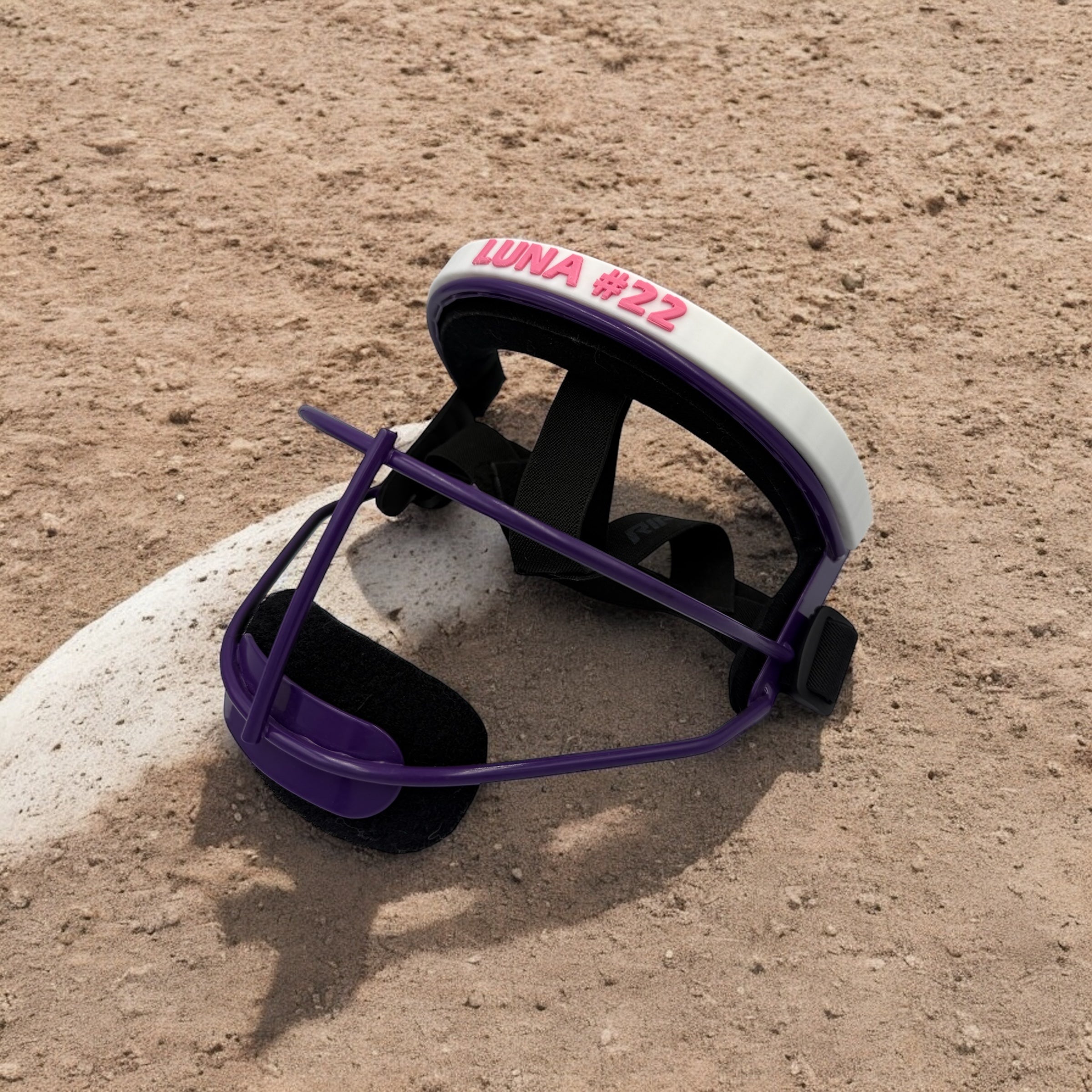Player Plates - Softball Facemask Name Plates